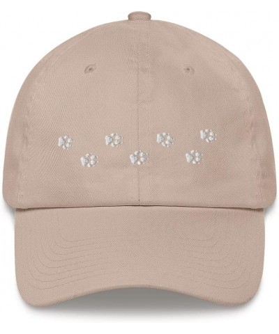 Wolf Tracks Hat for The Outdoors, Camping, Hiking & Wildlife Enthusiast! | Multiple Hat Colors Available Stone $17.53 Basebal...