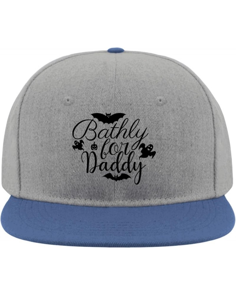 Bathily for Daddy hat Women's hat blue03 Funny Hats Gifts for Girlfriends Running Hats Blue03 $9.58 Baseball Caps