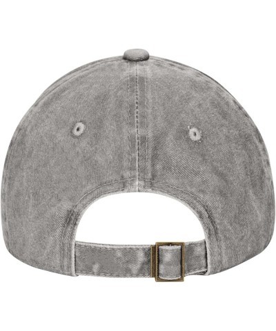 Men's Women's Adjustable Baseball Cap with I Love Moose Pattern, Low-Profile Design Snapback Classic Hat Gray $11.99 Baseball...