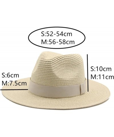 Womens Hats Bucket Sun Hats Ribbon Band Men Hat Straw Summer Panama Formal Outdoor Party Picnic Bucket Hat Rose Red $14.97 Su...