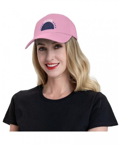 Adjustable The Alaska Flag and Freedom Baseball Cap Women Men Hat Truck Driver Baseball Caps Sun Hats Pink $11.50 Baseball Caps