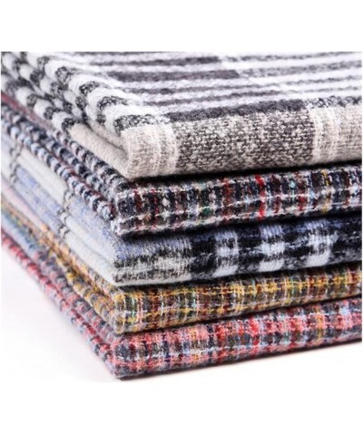 Scarves Scarf Womens Blanket Scarf Fall Winter Classic Tassel Plaid Warm Soft Chunky Large Wrap Shawl Scarfs (Color : B, Size...