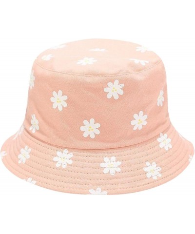 Women's Beach Hats Women's Fisherman Hat Double Sided Reversible Bucket Hat Sun Hat Protection Foldable Sun Cap Pink $8.60 Su...