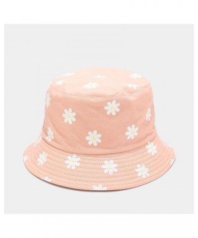 Women's Beach Hats Women's Fisherman Hat Double Sided Reversible Bucket Hat Sun Hat Protection Foldable Sun Cap Pink $8.60 Su...