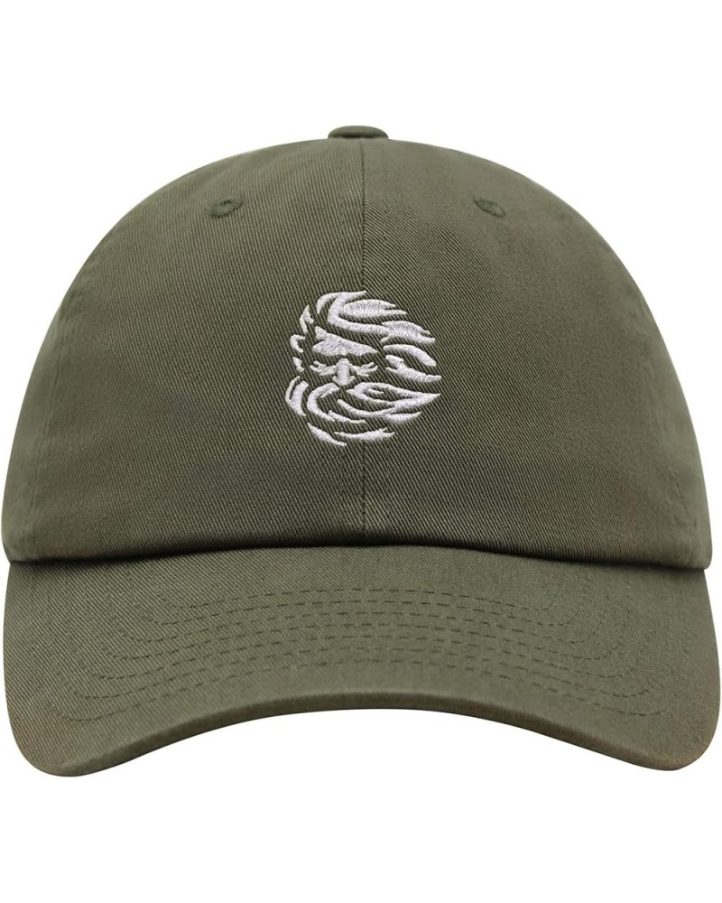 Zeus Premium Dad Hat Embroidered Baseball Cap Greek Olive Green $9.99 Baseball Caps