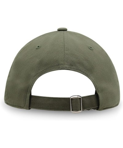 Zeus Premium Dad Hat Embroidered Baseball Cap Greek Olive Green $9.99 Baseball Caps