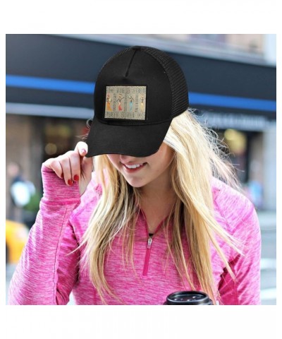 Women's Baseball Cap, Men's Baseball Cap, Adjustable Cotton Twill Mesh-Back Cap Multi 14 $9.44 Sun Hats