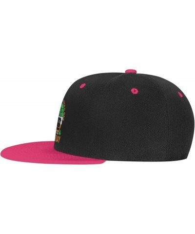 Happy St Patrick s Day and Yes It s My Birthday Baseball Cap for Men Women Snapback Hat Adjustable Flat Bill Hats Pink $11.87...