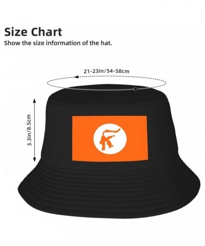 Flag of Sulawesi Bucket Hat for Men Women Outdoor Summer Beach Travel Fishing Cap Black $14.32 Bucket Hats