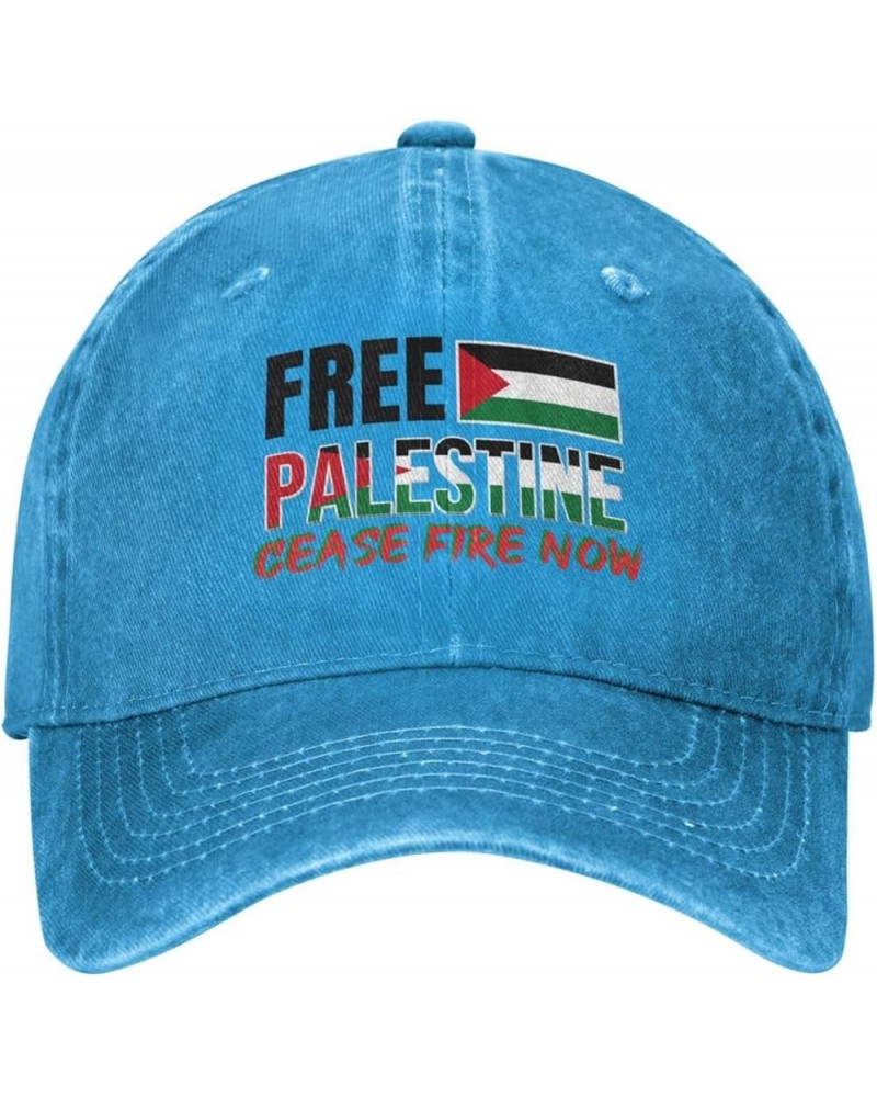 Free Palestine Hat Free Gaza Let Gaza Live Hat I Stand with Palestine Baseball Cap for Women Men Dad Hat Black Blue $11.59 Ba...