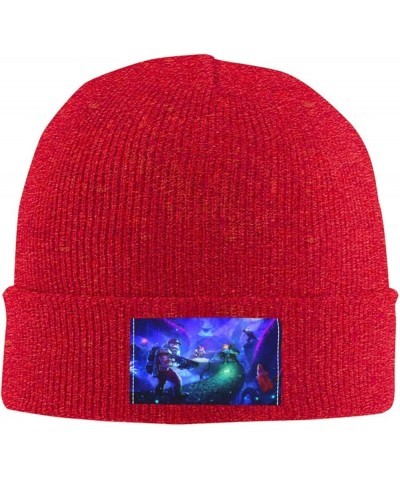 Deep Rock Knit Hat Cap Galactic Warm Beanie Hats Funny Beanie Knit Hats Winter Skiing Slouchy Warm Cap Black Red $10.32 Skull...