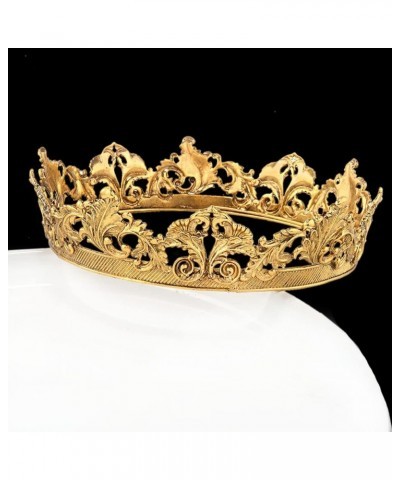 Luxury Queen King Crown Wedding Bridal Party Pageant Prom For Wedding, Halloween, Cosplay, Prom, Birthday, Celebration Dark G...