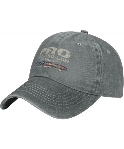 Hat 2024 2024 Mens Womens Save America Hats Vintage Adjustable Baseball Cap Cotton MAGA Hat Black Gray $9.50 Baseball Caps