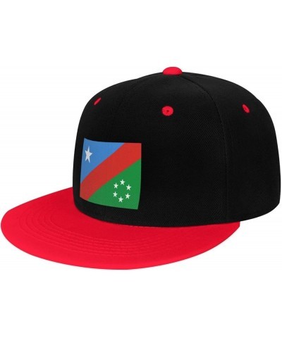 Flag of South West State of Somalia Snapback Hat for Men Women Baseball Cap Trucker Flat Bill Hats Dad Caps Red $10.18 Baseba...